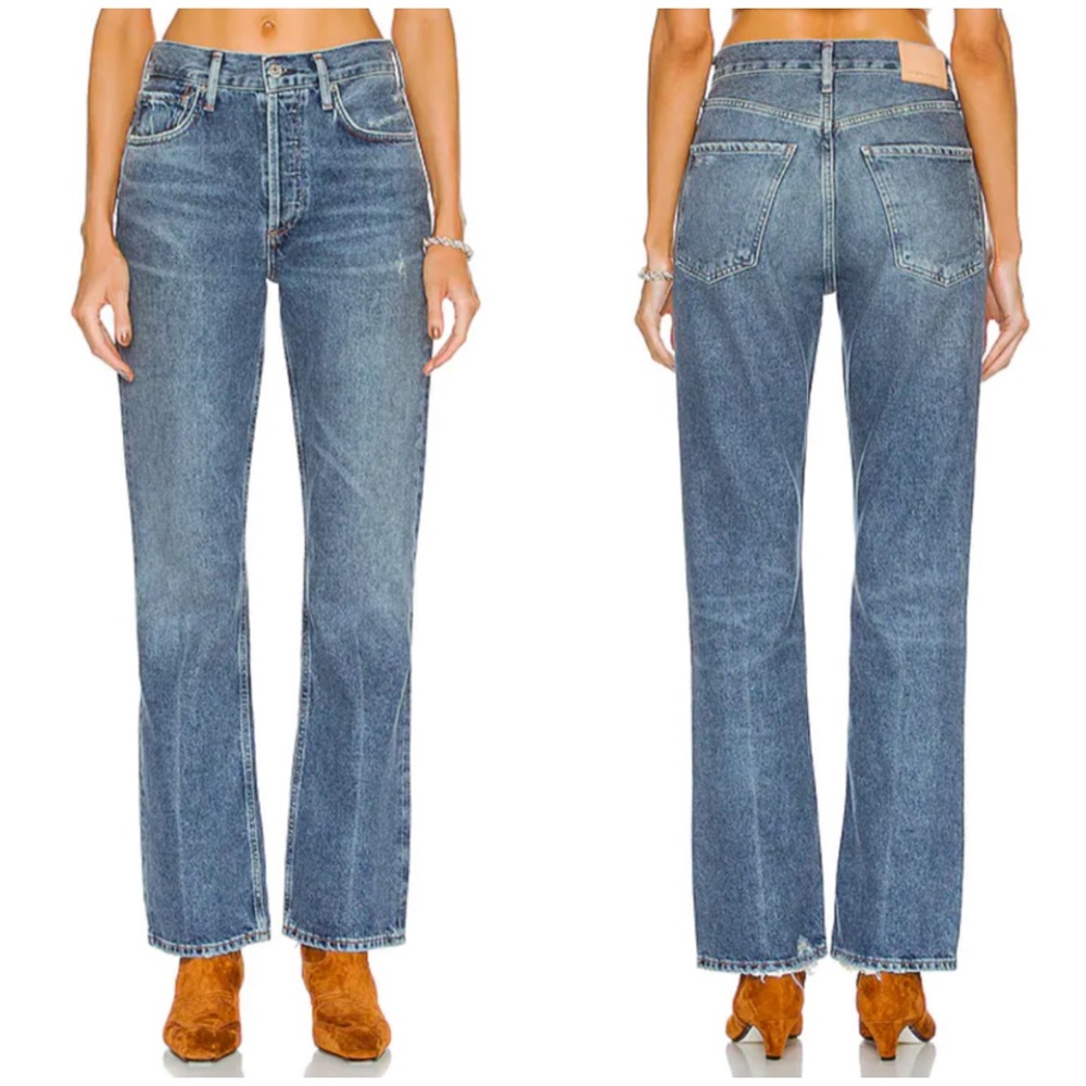 Citizens Of Humanity Libby Relaxed Boot Cut Jeans in Big Sky Sz 30